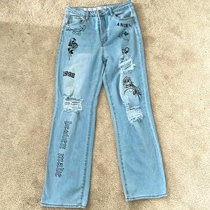 90s boyfriend jeans (never worn)